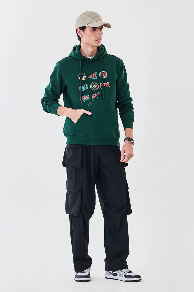 سنيتش Oversized Graphic Hoodie